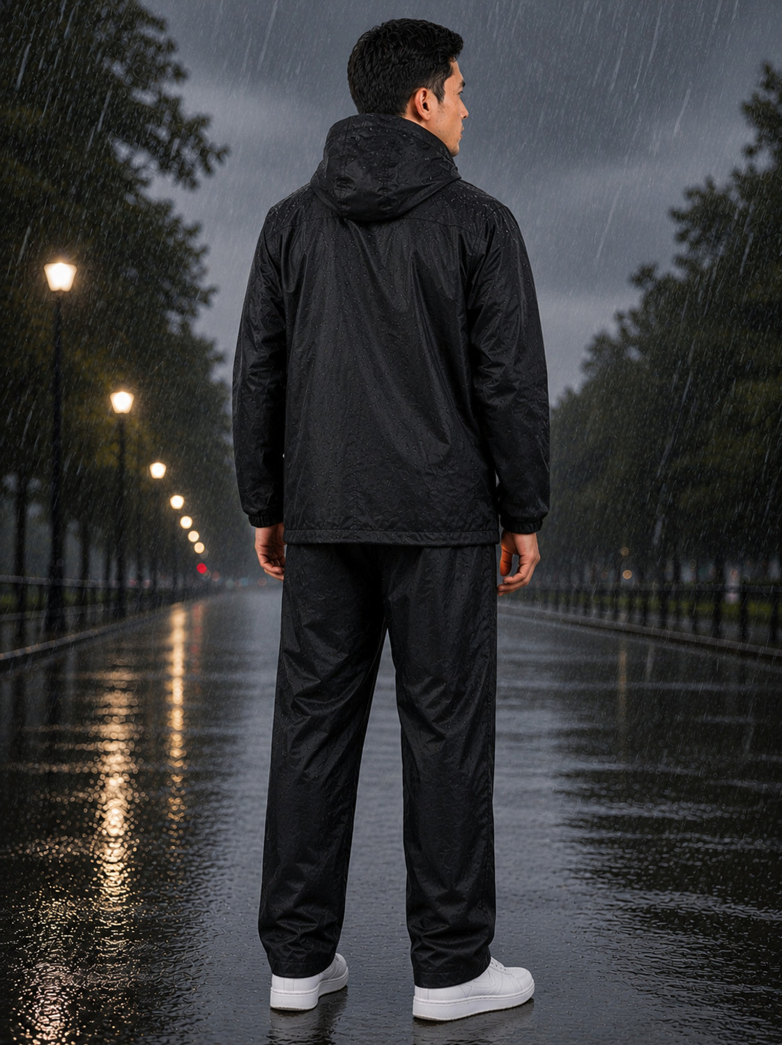 Image of VijayEnterprise Solid Men Raincoat