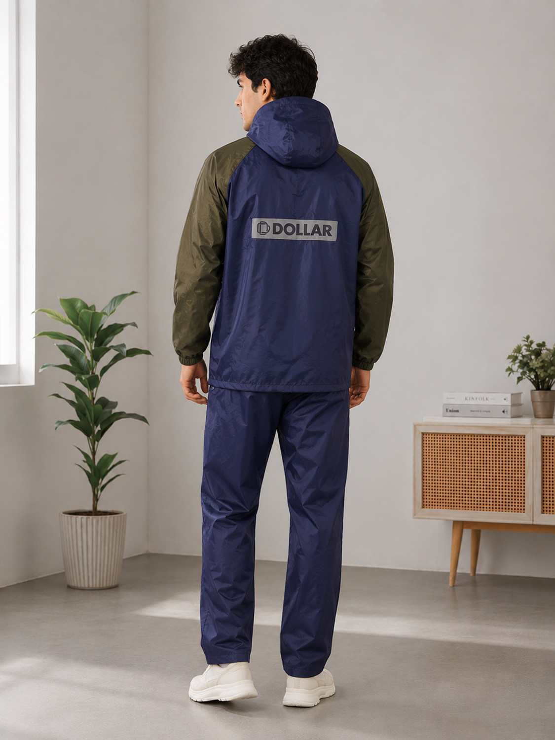 Image of Dollar Solid Men Rain Suit