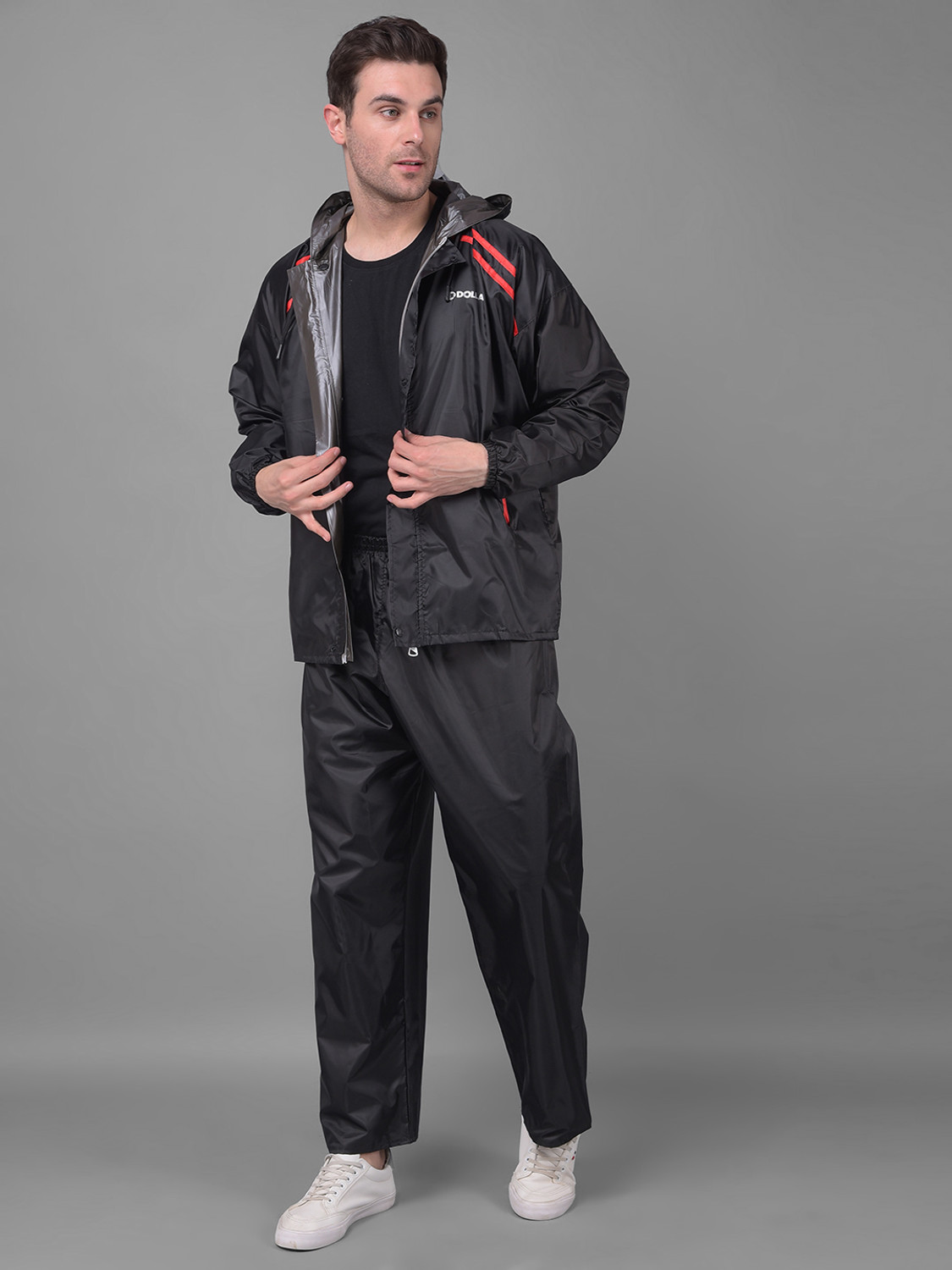 Image of VijayEnterprise Solid Men Raincoat