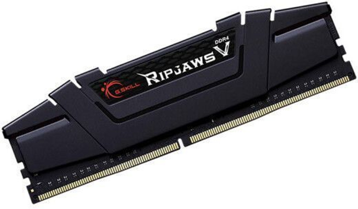 Image of G skill Ripjaws V 3200Mhz DDR4 16 GB (Single Channel) PC DRAM (Ripjaws V) (Black)