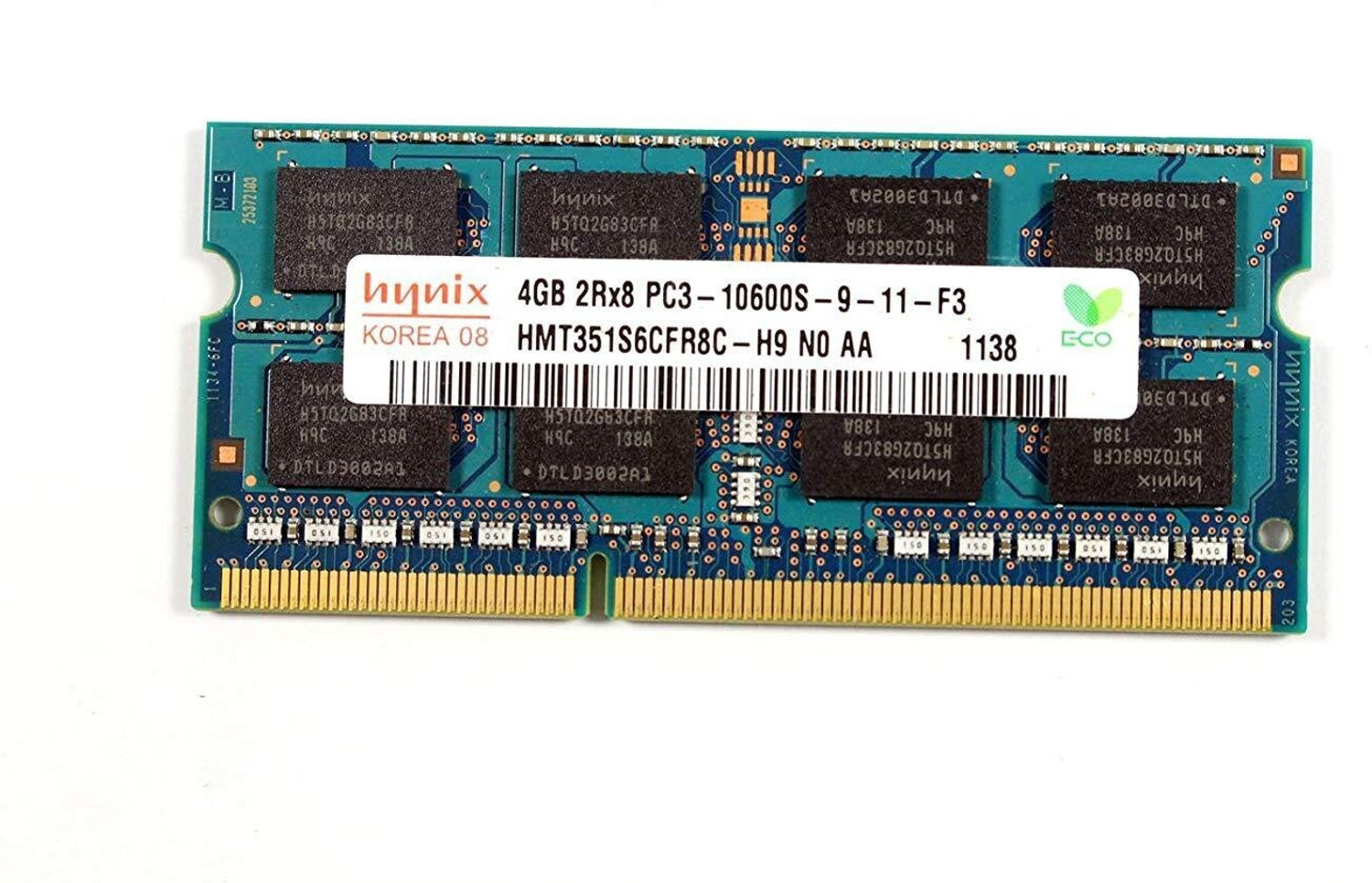 Image of Sk Hynix 2666 MHZ DDR4 8 GB (Dual Channel) PC, Server (Hynix 2666Mhz DDR4 8GB RAM) (Green)