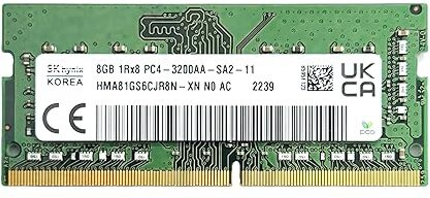 Image of Sk Hynix PC4-3200AA ,1RX8 DDR4 8 GB (Single Channel) Laptop (DDR4 8GB 3200AA)