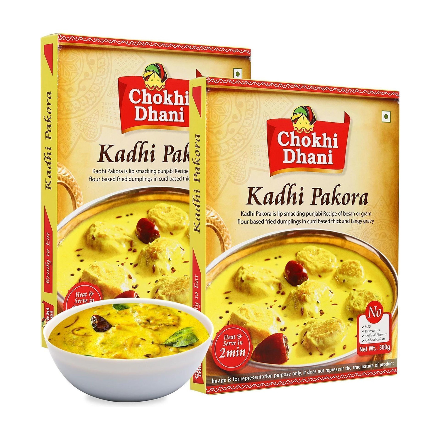 Image of Chokhi Dhani Foods Paneer Makhani Ready to Eat Food Restaurant Style Veg Curry (300 g)