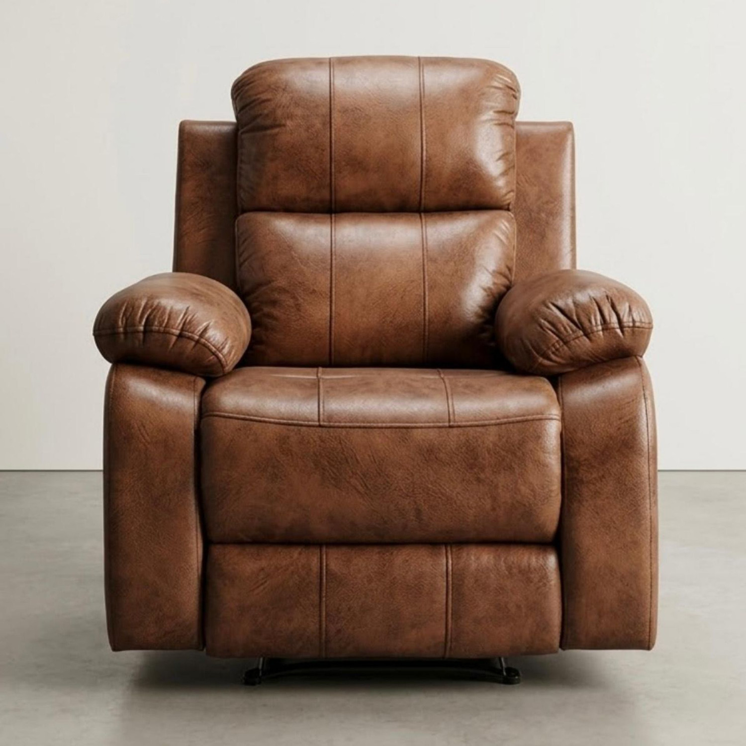 Image of Flipkart Perfect Homes Fabric Manual Recliner (Finish Color - Brown, DIY(Do-It-Yourself))