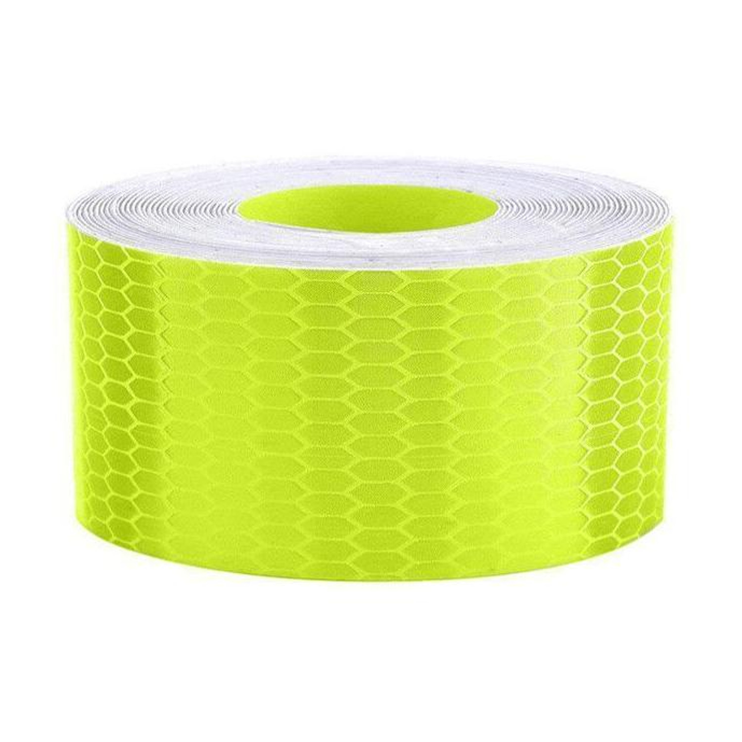 Image of Obvie Night Reflective Car Arrow Warning Car Motorcycle Bike Wheel Stickers 15 mm x 0.13 m BLUE Reflective Tape (Pack of 12)