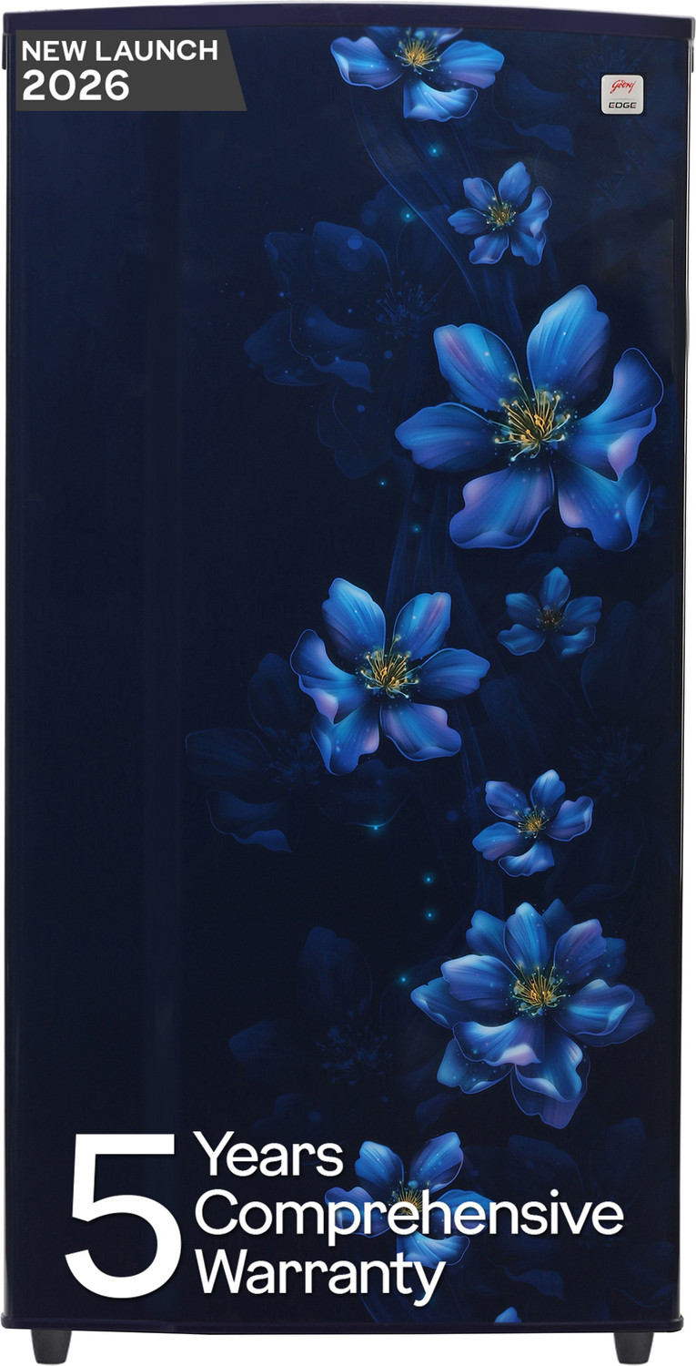 Image of Kelvinator 187 L Direct Cool Single Door 3 Star Refrigerator (Blue, KRD-F200ECPCBS)