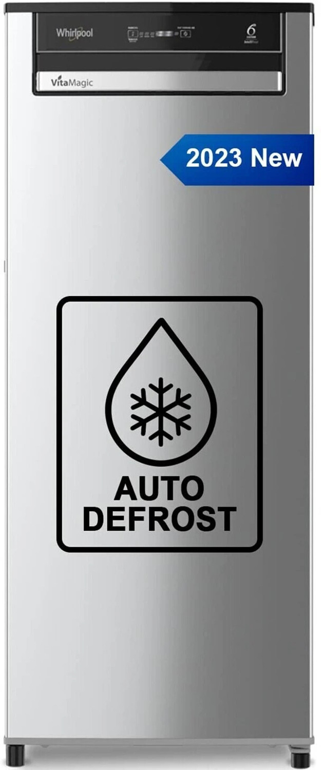 Image of Whirlpool 185 L Direct Cool Single Door 4 Star Refrigerator (Sapphire Exotica, 200 IMPWCOOL PRM 4S)
