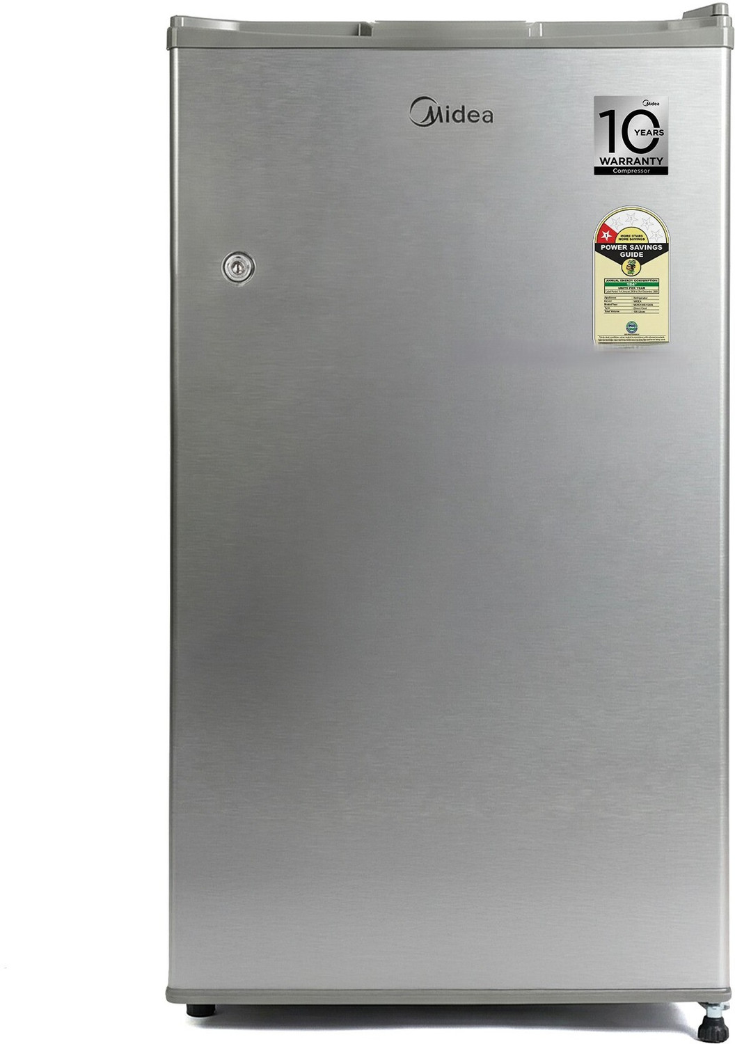 Image of Kelvinator 93 L Direct Cool Single Door 2 Star Refrigerator (Silver, KRC-F100RBPSGS INOX)