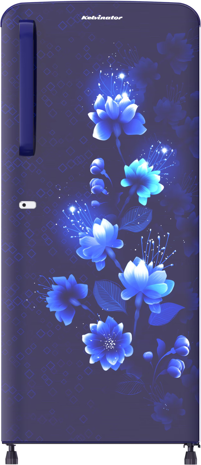 Image of Kelvinator 187 L Direct Cool Single Door 3 Star Refrigerator (Blue, KRD-F200ECPCBS)
