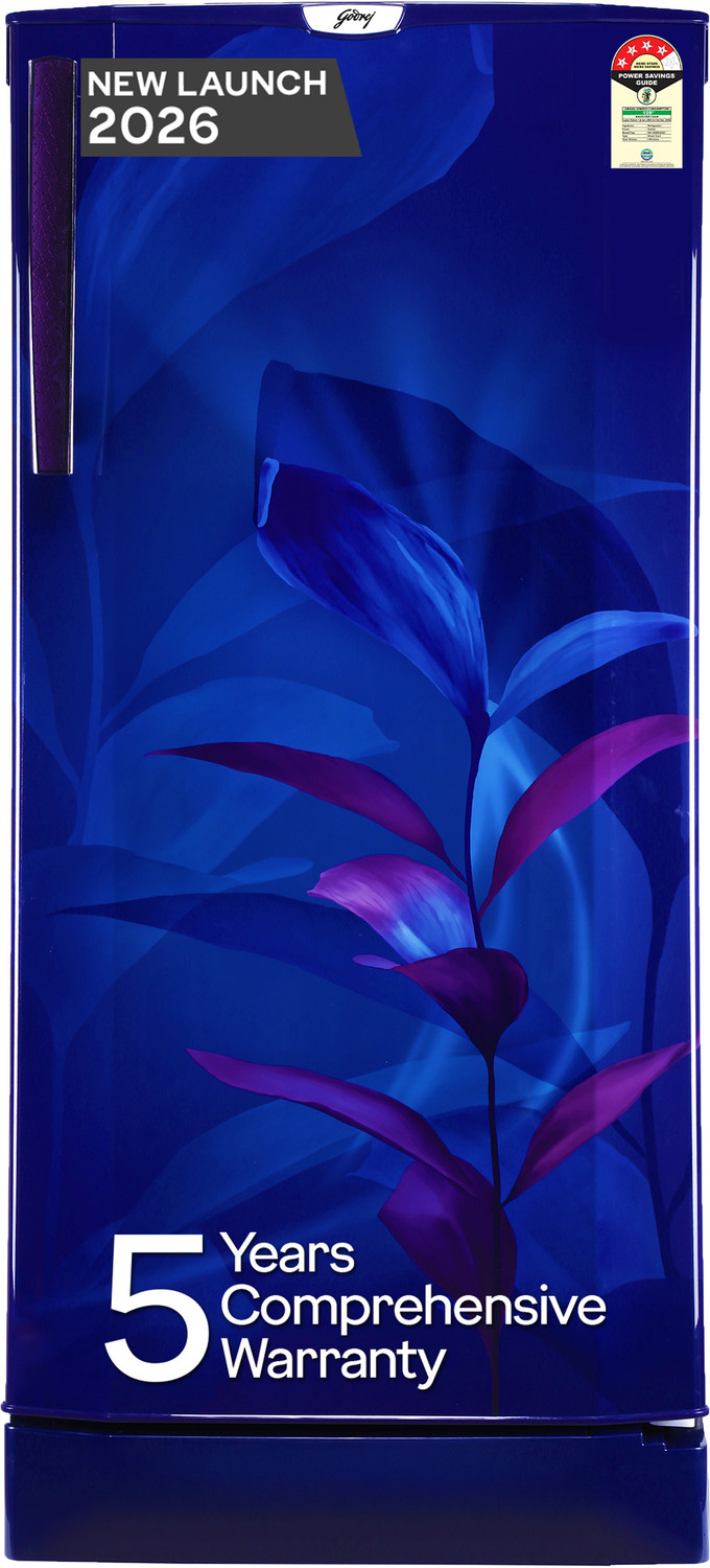 Image of Whirlpool 185 L Direct Cool Single Door 4 Star Refrigerator (Sapphire Exotica, 200 IMPWCOOL PRM 4S)