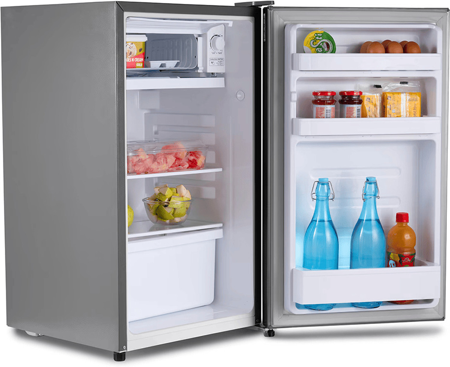 Image of Kelvinator 93 L Direct Cool Single Door 2 Star Refrigerator (Silver, KRC-F100RBPSGS INOX)
