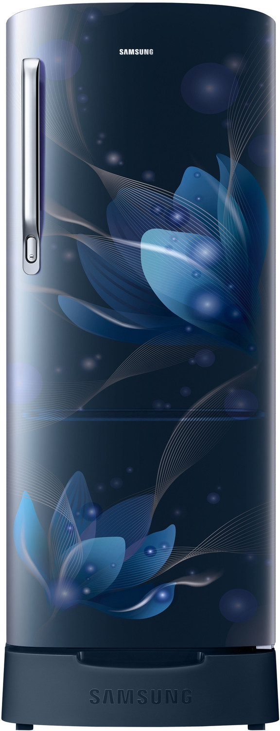 Image of Panasonic 202 L Direct Cool Single Door 2 Star Refrigerator (Blue Single Flower, NR-AC20SA2X1)