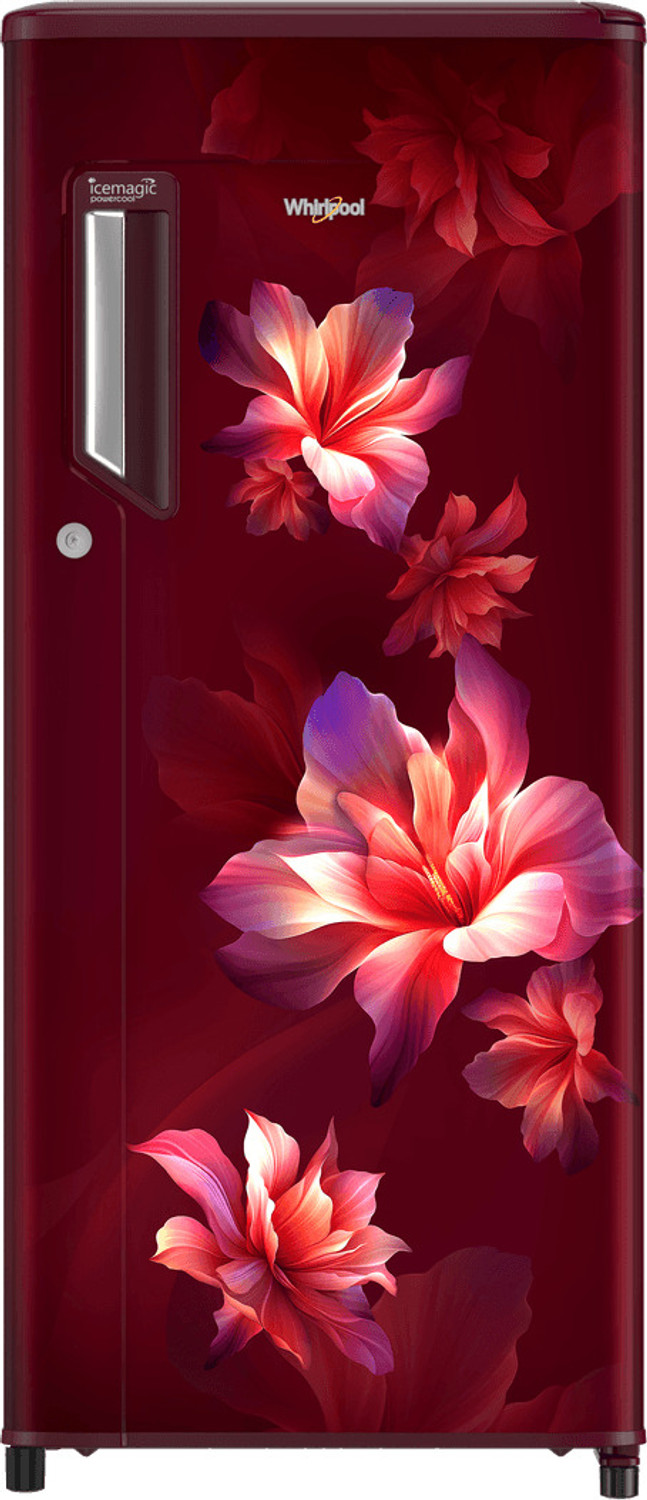 Image of Whirlpool 207 L Direct Cool Single Door 3 Star Refrigerator (Maroon, 230 IMPRO ROY 3S WN MULIA-Z-72616)