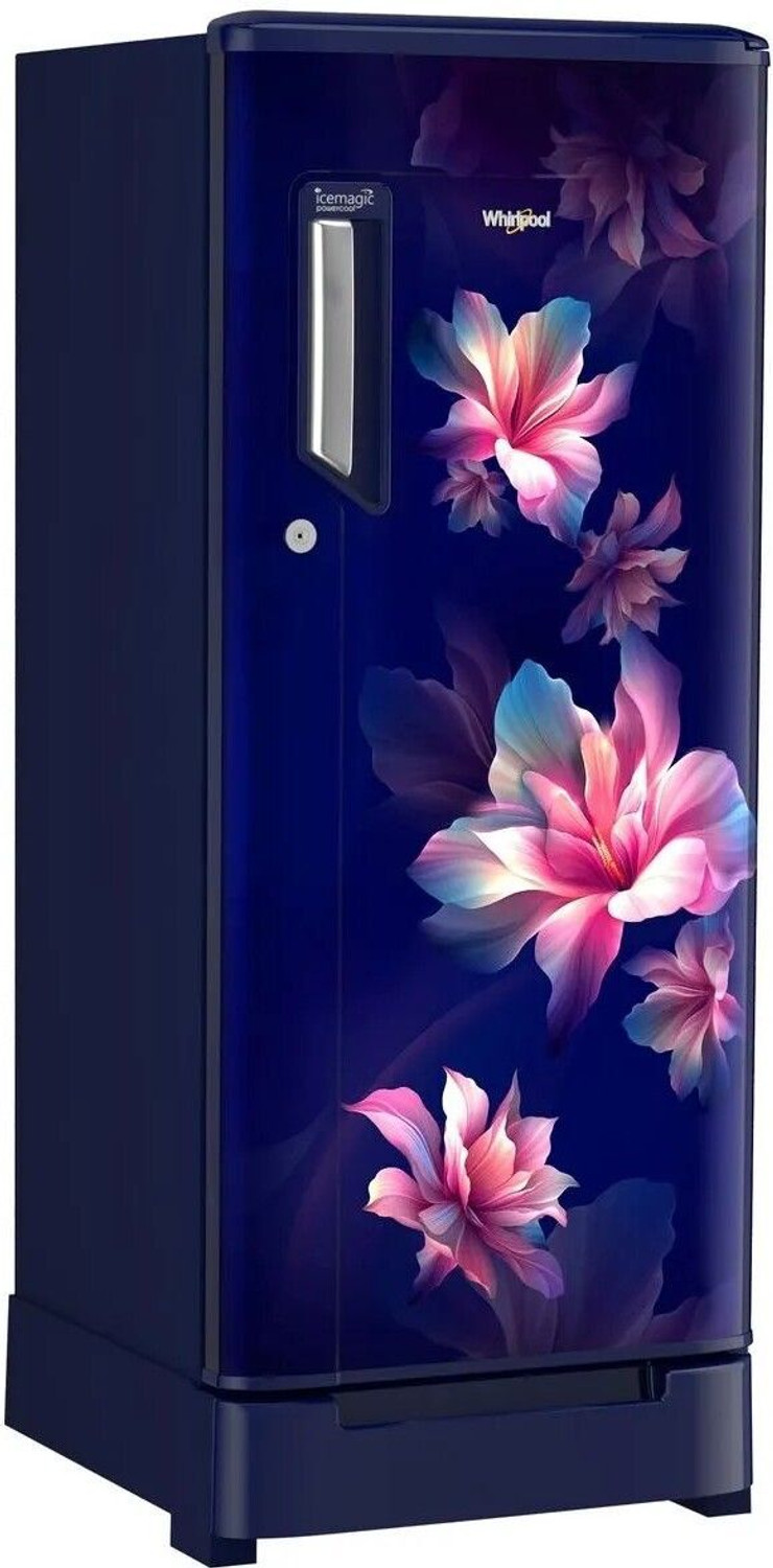 Image of Whirlpool 215 L Direct Cool Single Door 5 Star Refrigerator (SAPPHIRE ENCHANT, 73641-215 IMPC ROY 5S INV SAPPHIRE ENCHANT-Y)