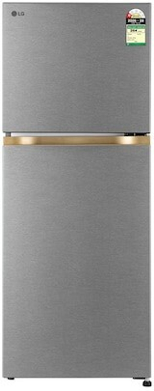 Image of Samsung 253 L Frost Free Double Door 3 Star Refrigerator (Elegant Inox, RT28T3483S8 /HL)