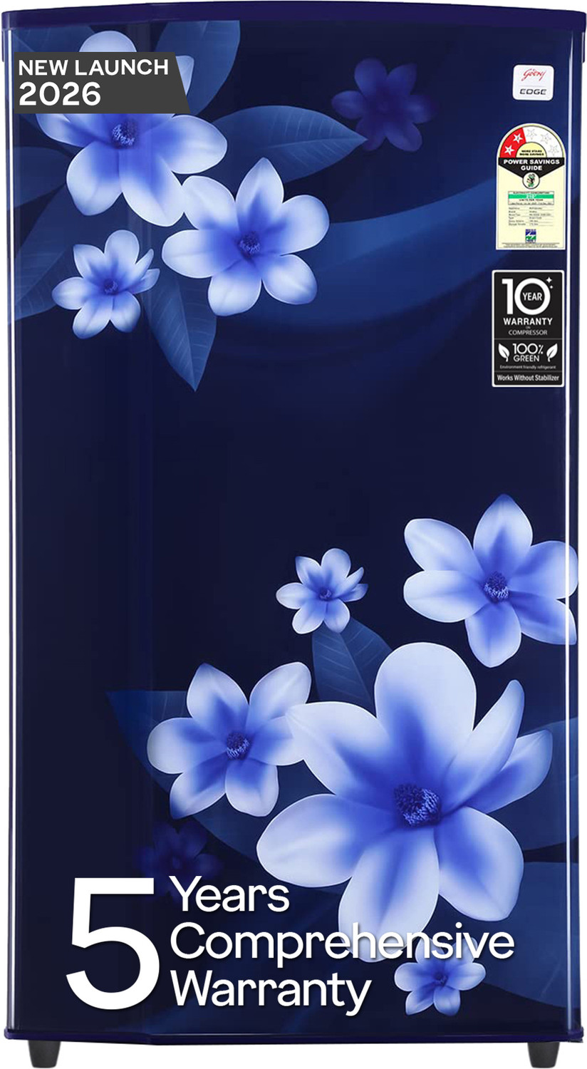 Image of Kelvinator 187 L Direct Cool Single Door 3 Star Refrigerator (Blue, KRD-F200ECPCBS)