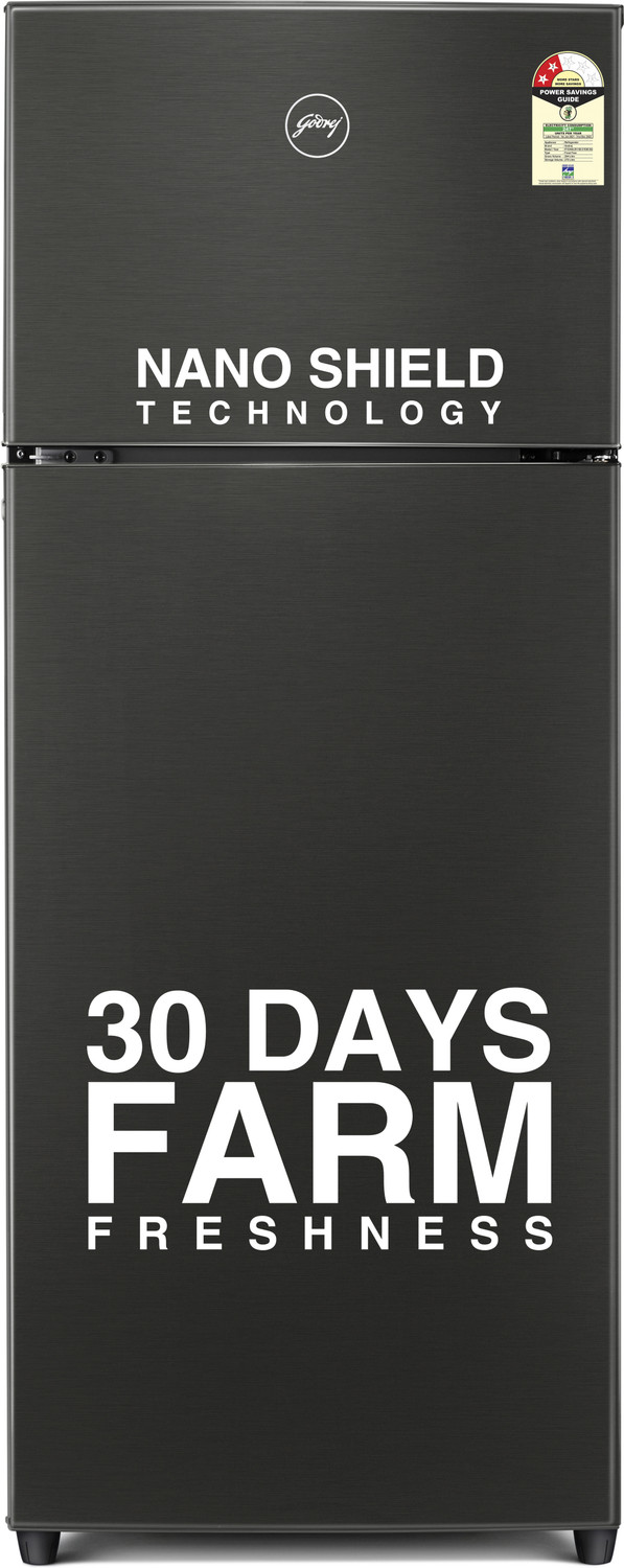 Image of Samsung 253 L Frost Free Double Door 1 Star Refrigerator (Elegant Inox, RT28M3022S8-HL / RT28M3022S8-NL)