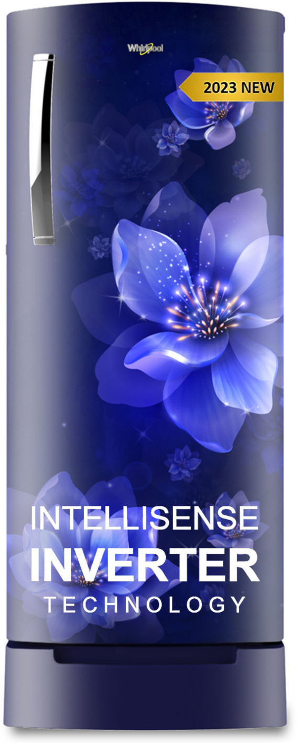 Image of Whirlpool 185 L Direct Cool Single Door 4 Star Refrigerator (Sapphire Exotica, 200 IMPWCOOL PRM 4S)