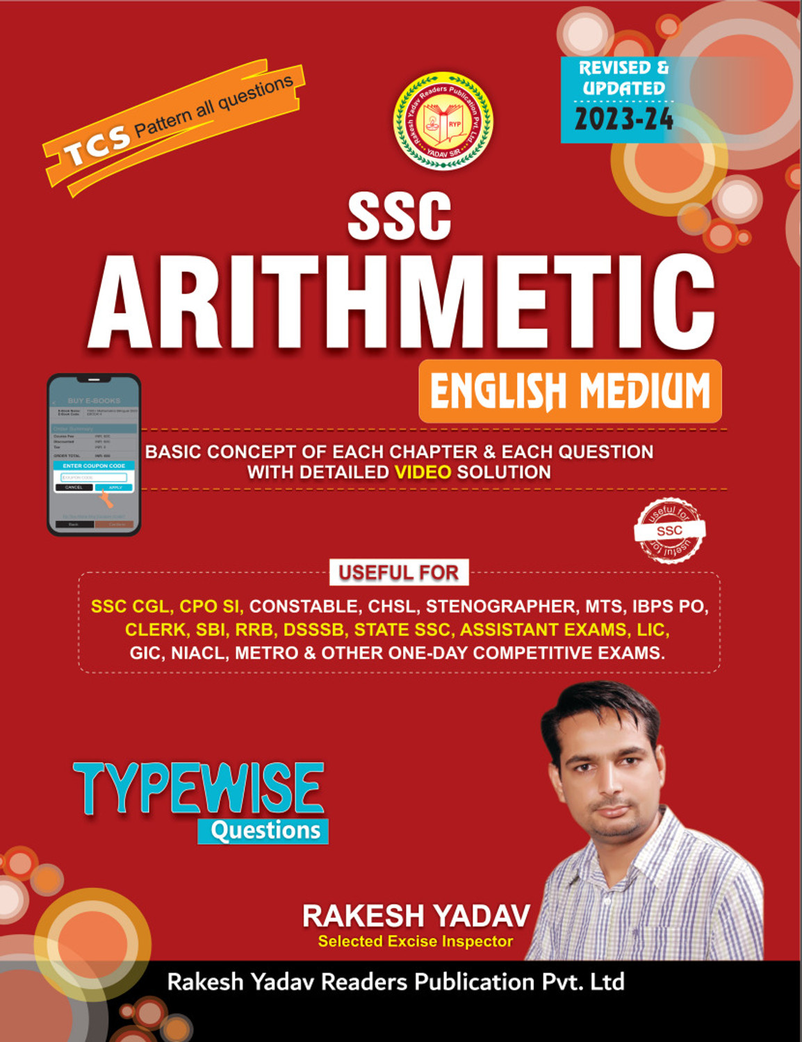 Image of Ssc Arithmetic English Medium | Typewise Question | Useful For All Competitive Exams (Paperback, RAKESH YADAV)