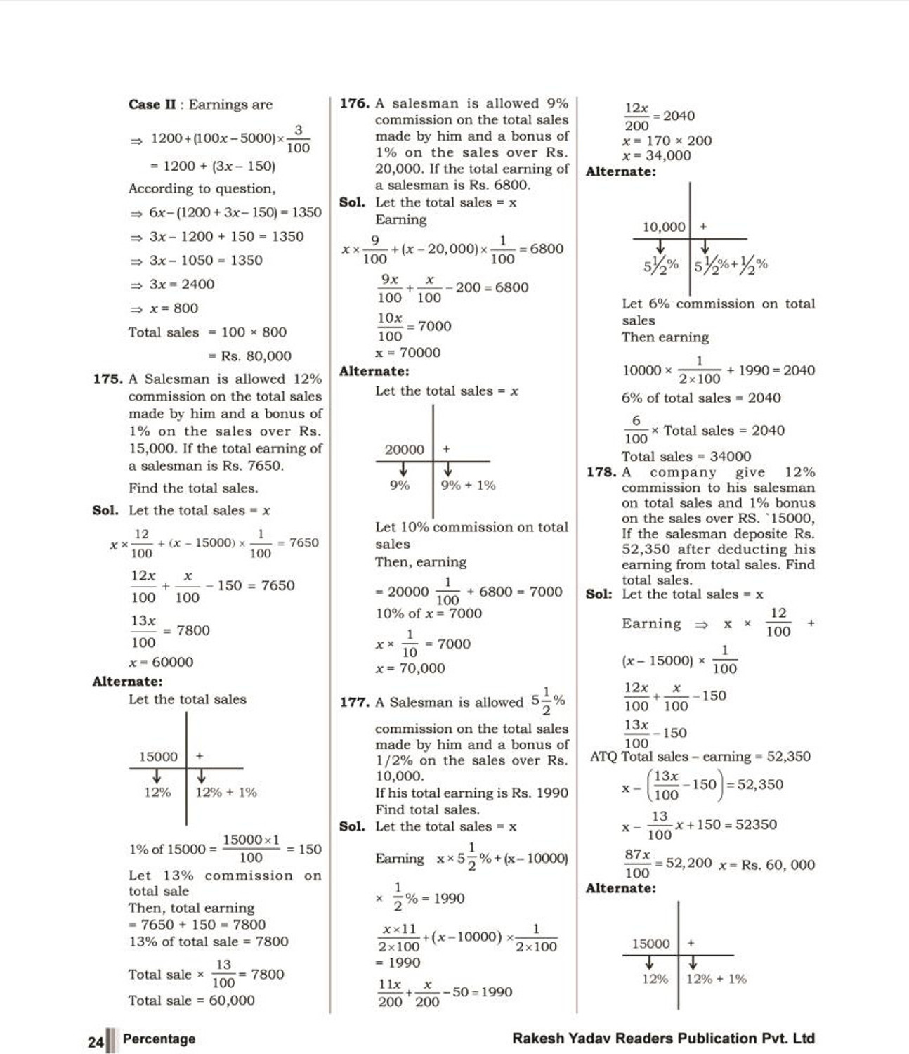 Image of Ssc Arithmetic English Medium | Typewise Question | Useful For All Competitive Exams (Paperback, RAKESH YADAV)