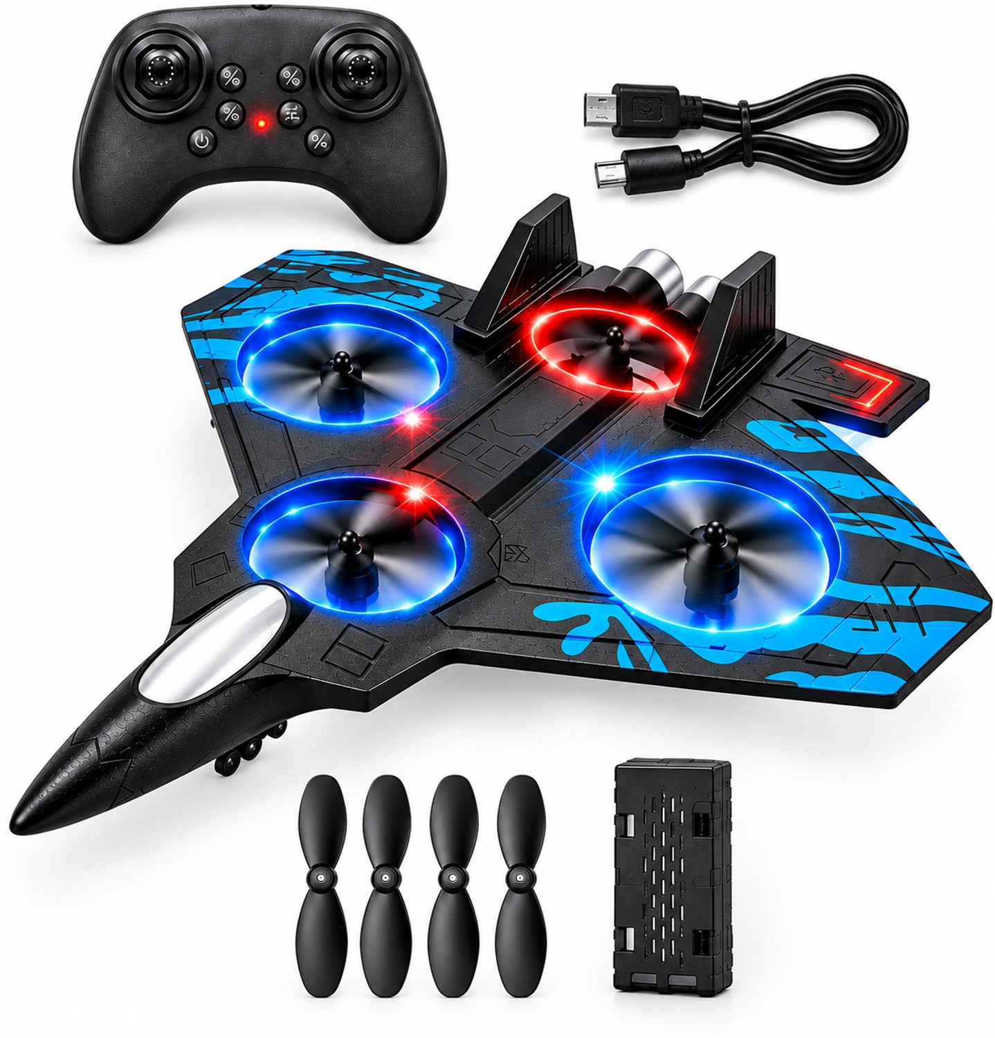 nts Remote Control Fighter Plane - Image 1