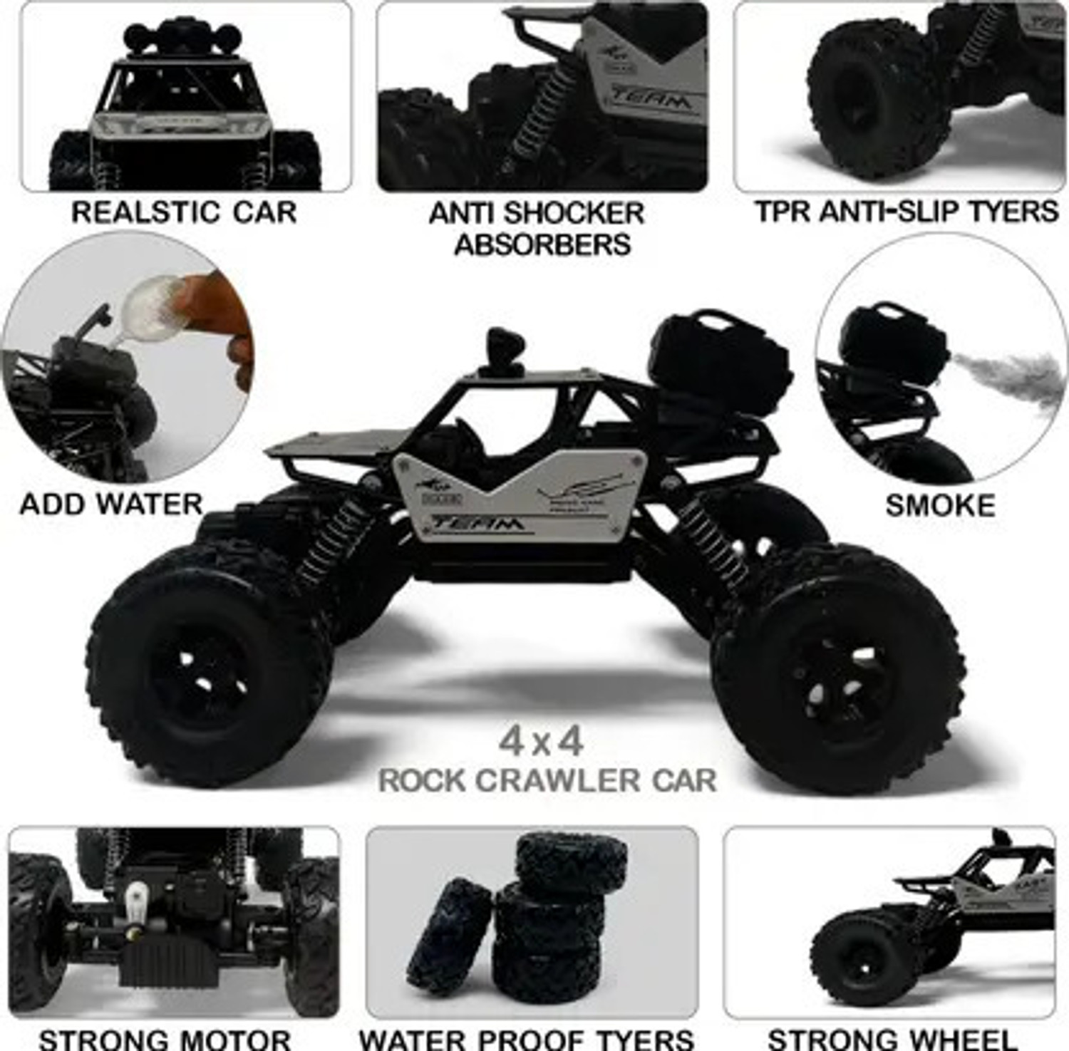 Image of BROTTON BTN ROCK CRAWLER SILVER L12 (Silver)