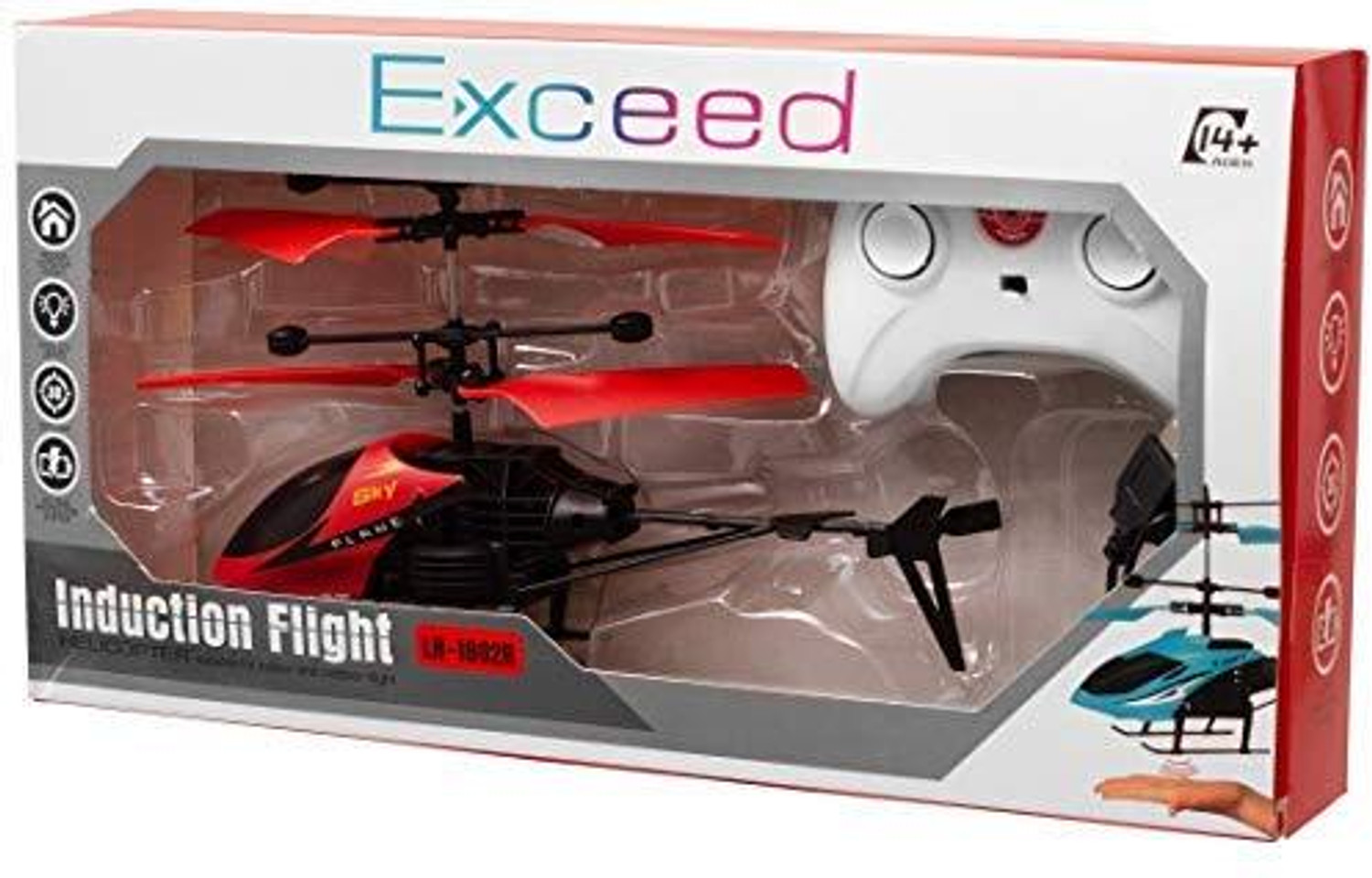 Image of IMMUTABLE Foam Remote Control RC Planes for Kids, RC Fighter Jet with Light OMW17 (Multicolor)