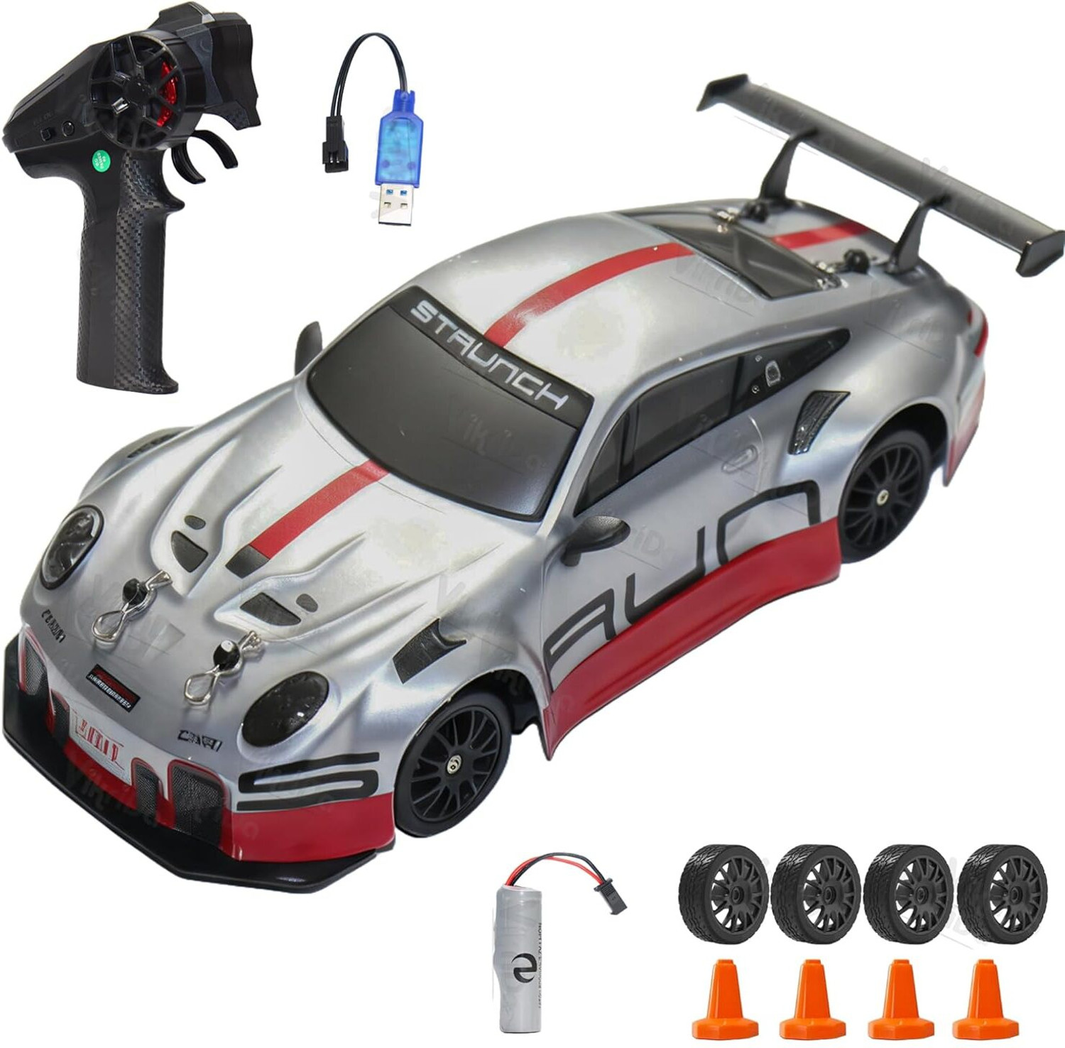 Image of Flytek Rechargeable drift rc car 4x4 rc drift car remote control car 4x4 car for adults (Pink)