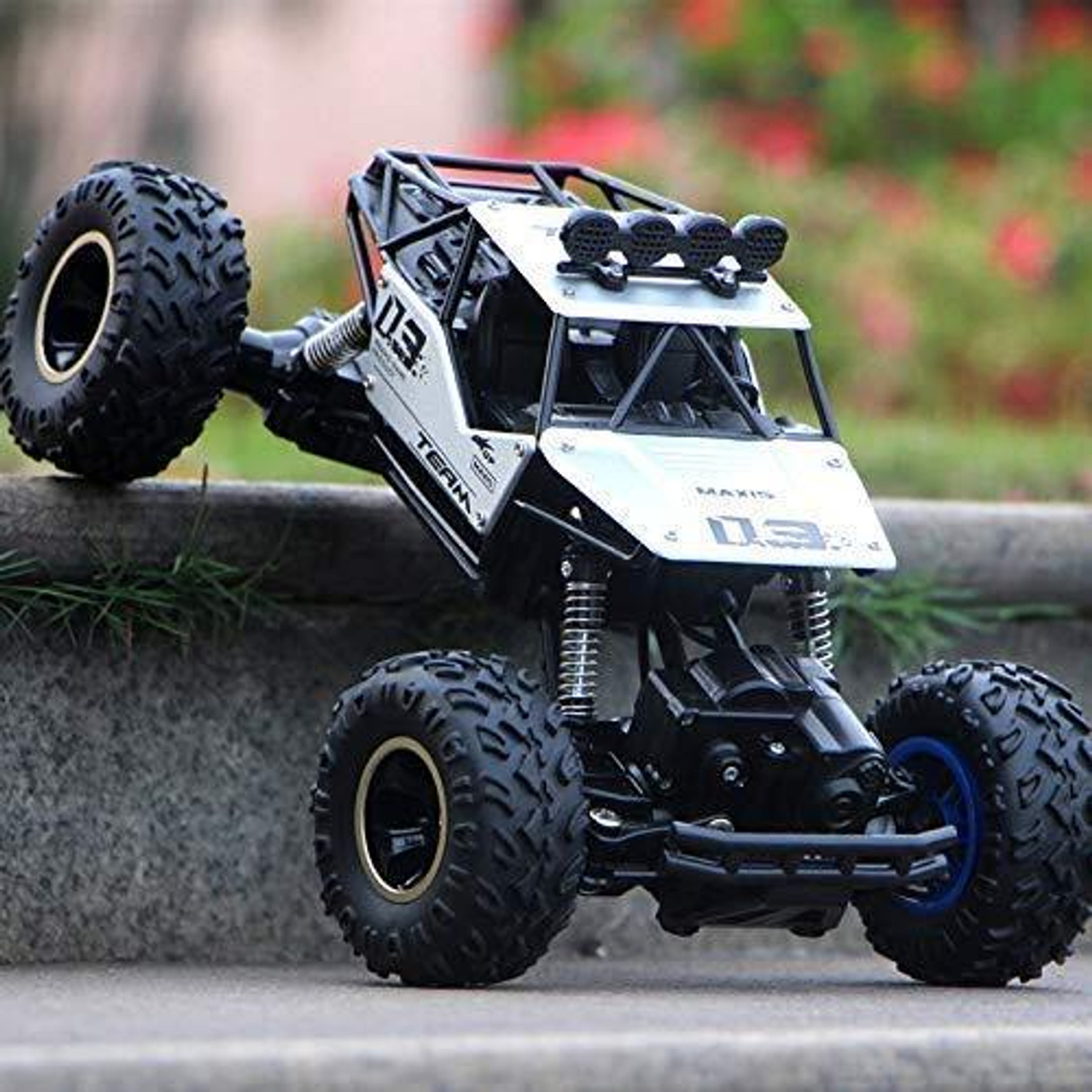 Image of Nine Star ninesatr-Rechargeable Remote Control Monster Truck RC Car Big Size Off Roadt (Multicolor)