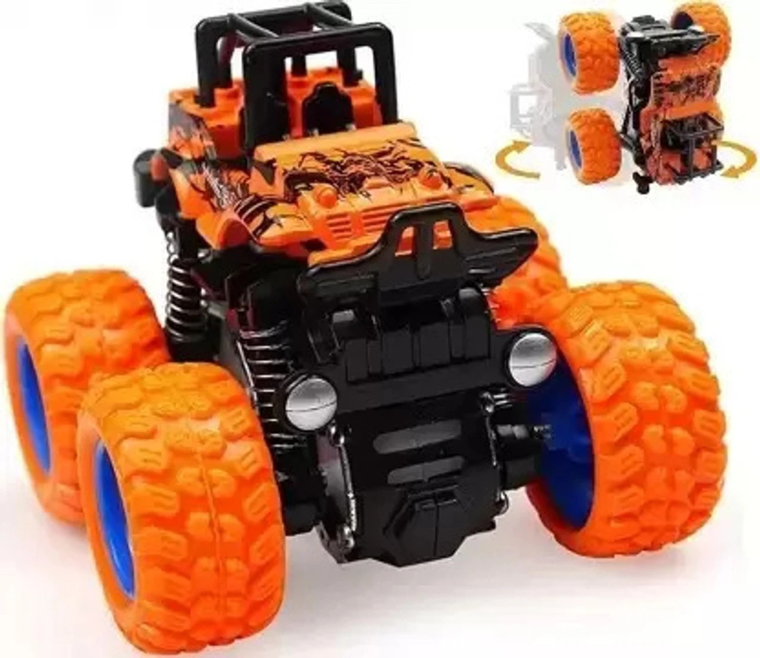 Image of ProGirl Mini Size Vehicle Toys Rock Crawler Biking Toy (Multicolour) (Multicolor)