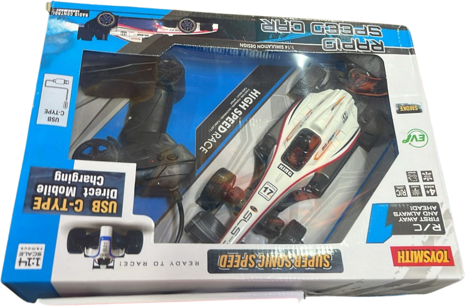 Sita Racing Remote Control Car Multicolor - Image 1