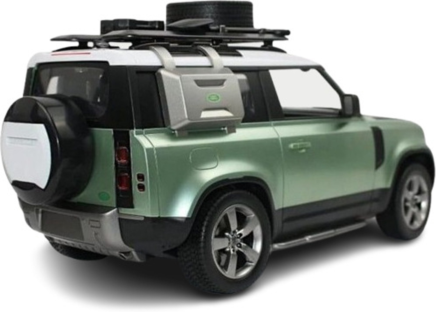 Image of RR ENTERPRISE TOYS Remote Control Defender Car - 4Wd High-Speed Off-Road Rechargeable Battery (Green)