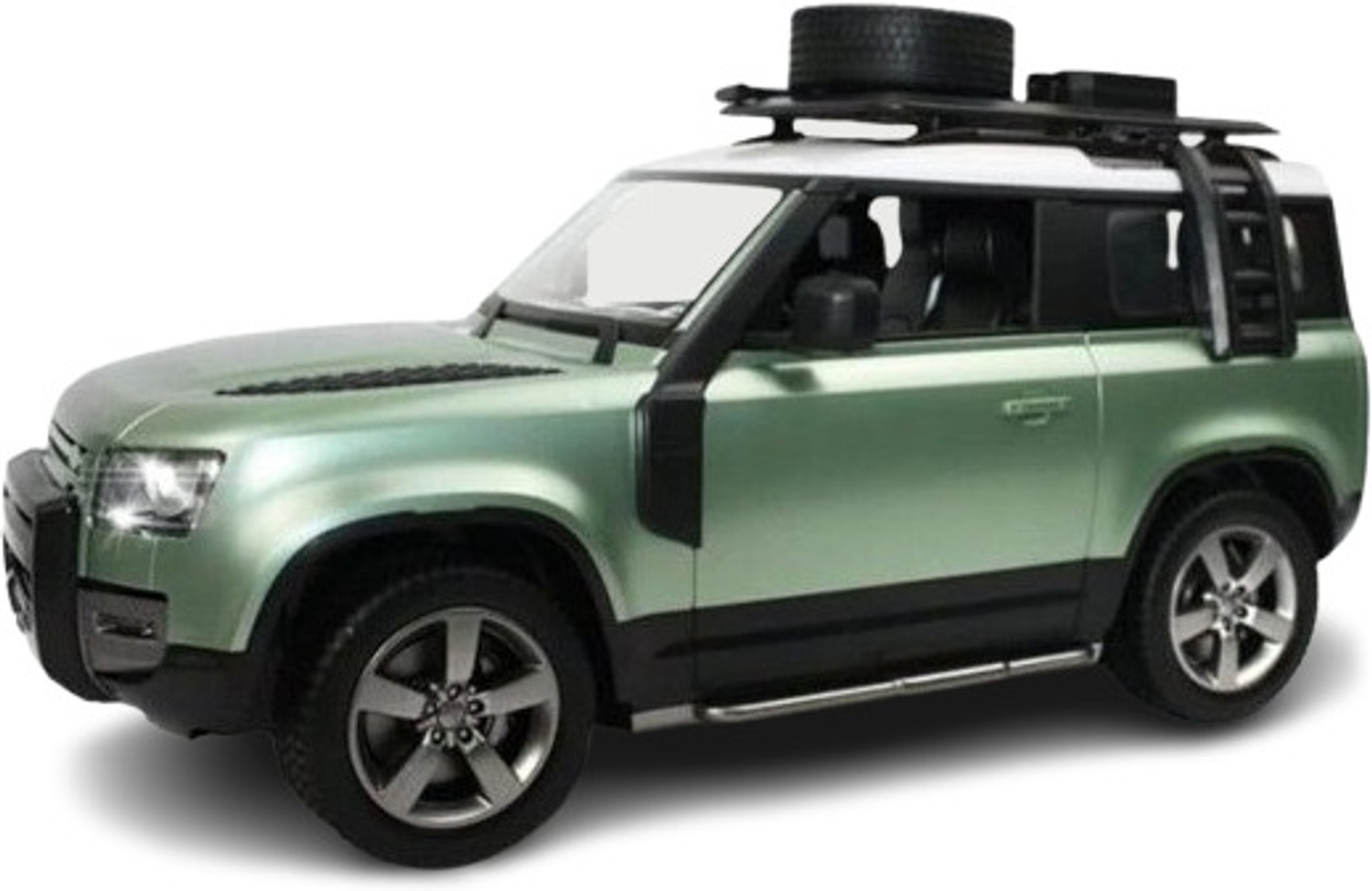 Image of RR ENTERPRISE TOYS Remote Control Defender Car - 4Wd High-Speed Off-Road Rechargeable Battery (Green)