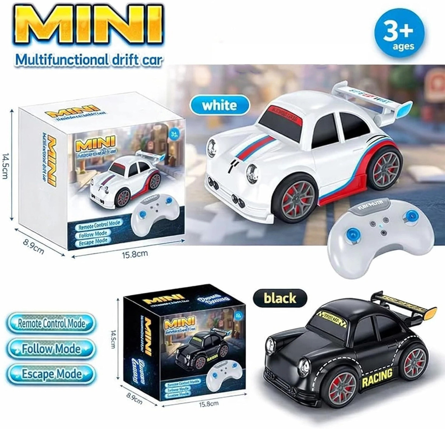 Rushita Mini Multifunctional Drift Remote Control Car - Image 6
