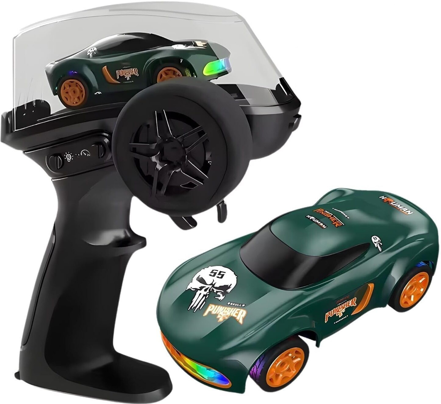 Image of SNISH SIGNATURE 1:18 Rechargeable 4Wd Rally Car Rock Crawler R /C Monster Truck Blue-R80 (Multicolor)