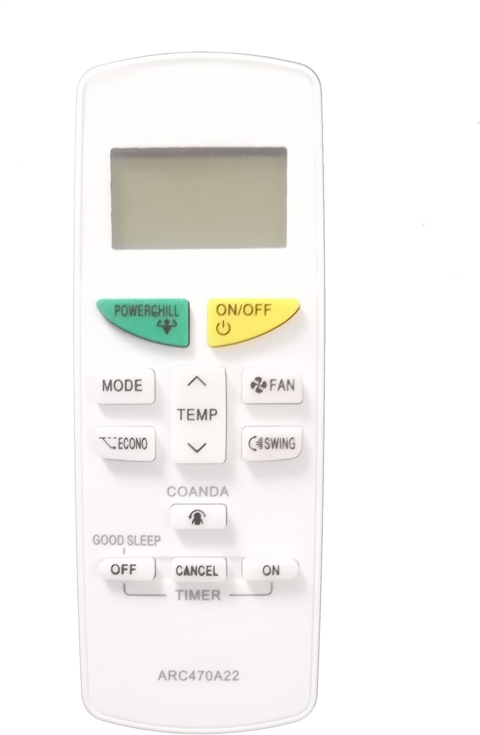 Image of Electvision ARC484B32 Daikin Remote Controller (White)