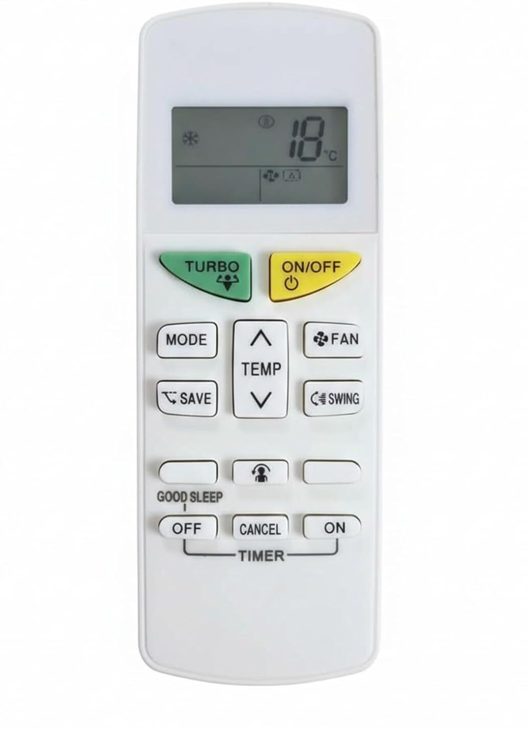 Image of Electvision ARC484B32 Daikin Remote Controller (White)