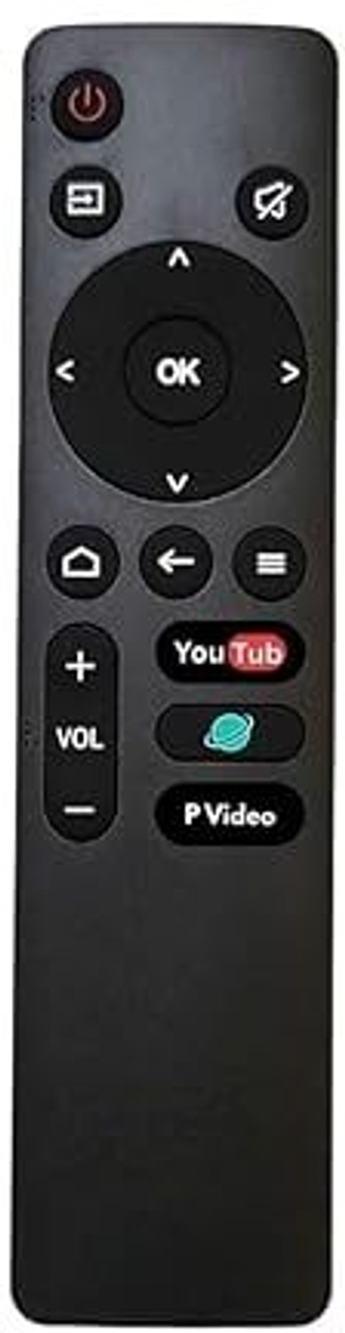 Image of Blacksheep Thomson,Lloyd,Itel,Compaq & Infinix Firestick Smart TV with Non Voice Supported - Please Match The Image with Your Old Remote - Remote Controller (Black)