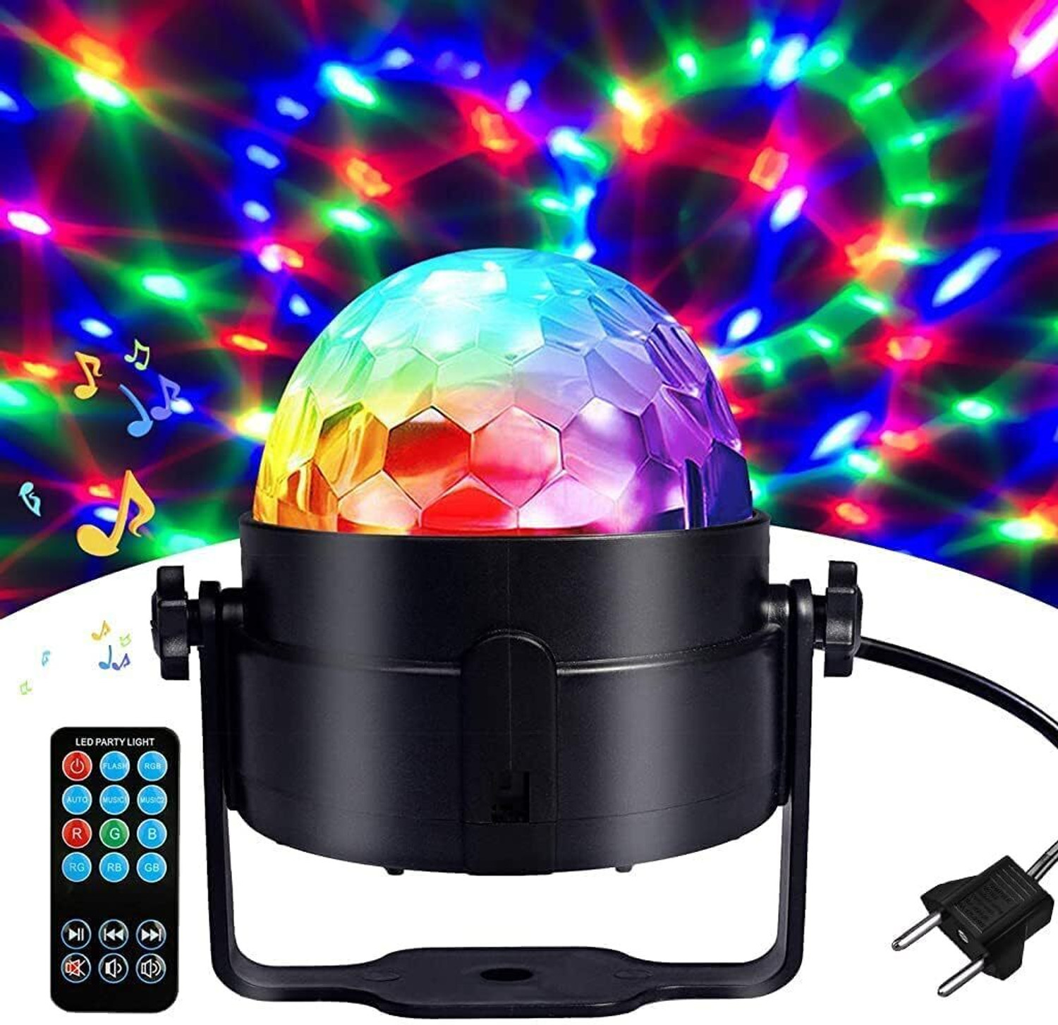 Image of stocksy 46 LEDs 5 m Multicolor Color Changing Bulb Rice Lights (Pack of 1)