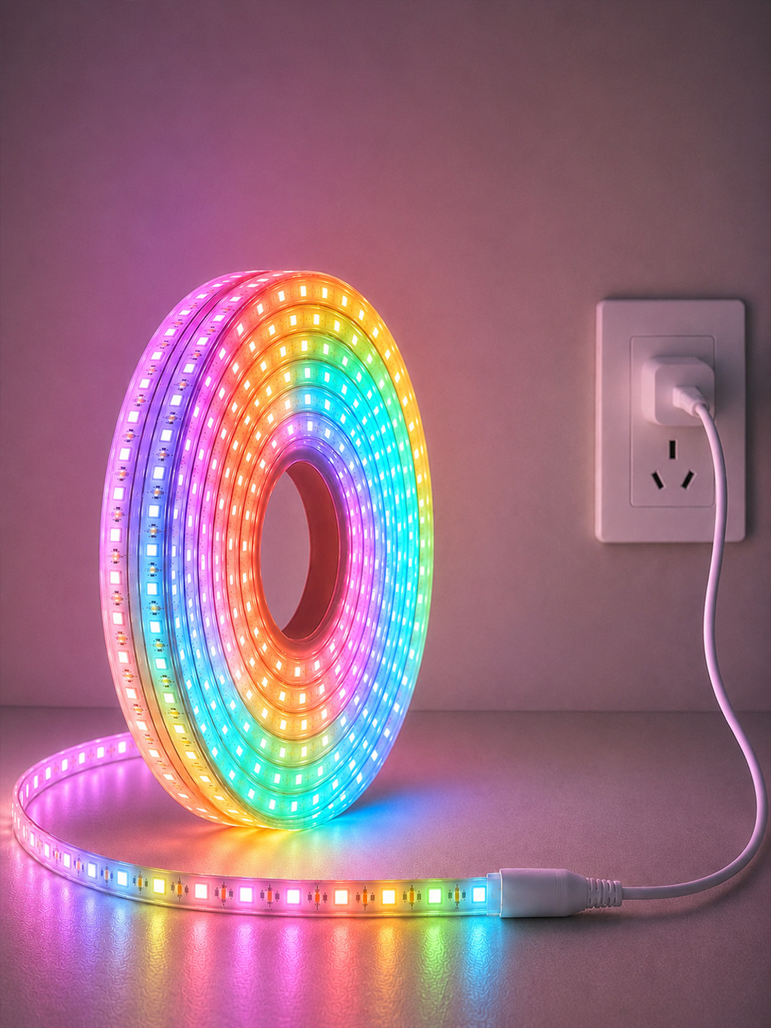 Image of Newness 600 LEDs 5 m Multicolor Color Changing Strip Rice Lights (Pack of 1)