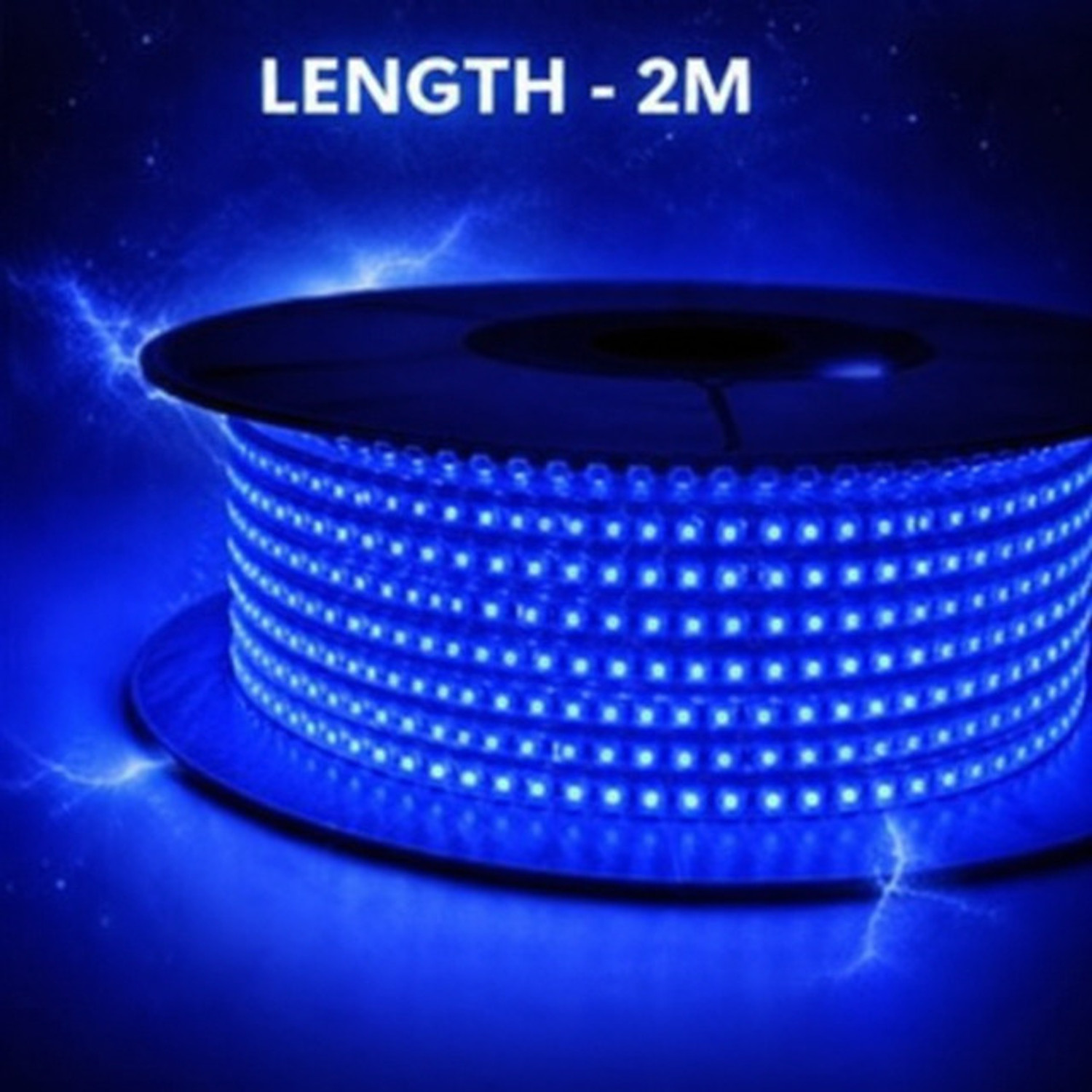 Image of spark world 1200 LEDs 2 m Yellow Steady Strip Rice Lights (Pack of 1)