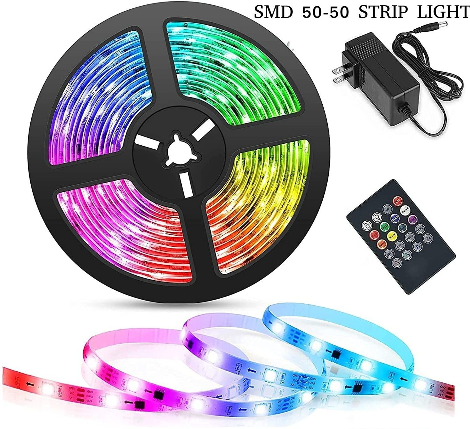 Image of Enormity 300 LEDs 4 m Multicolor Color Changing Strip Rice Lights (Pack of 1)