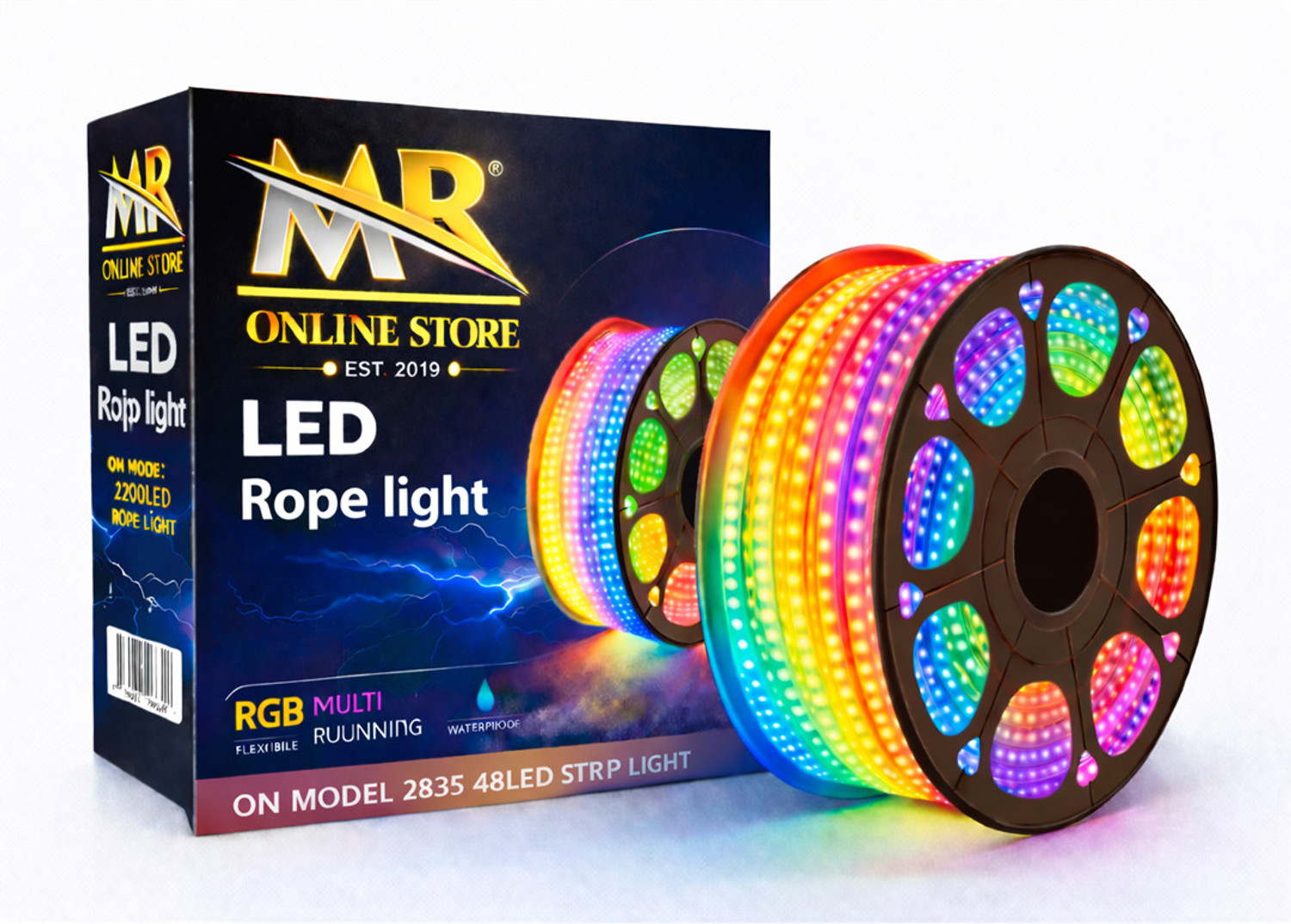 Image of Trust Ware 138 LEDs 3 m Multicolor Color Changing, Flickering, Steady Bell Rice Lights (Pack of 1)