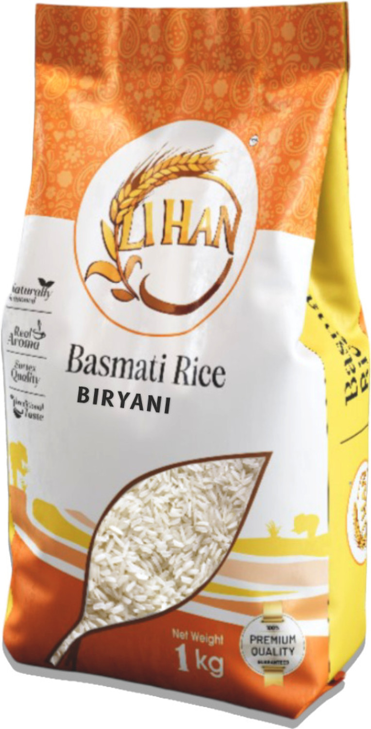Image of VFPL Premium Long Grain Biryani Rice - Aged Aromatic Basmati, Extra Long Grains Basmati Rice (Long Grain, Polished) (1 kg)