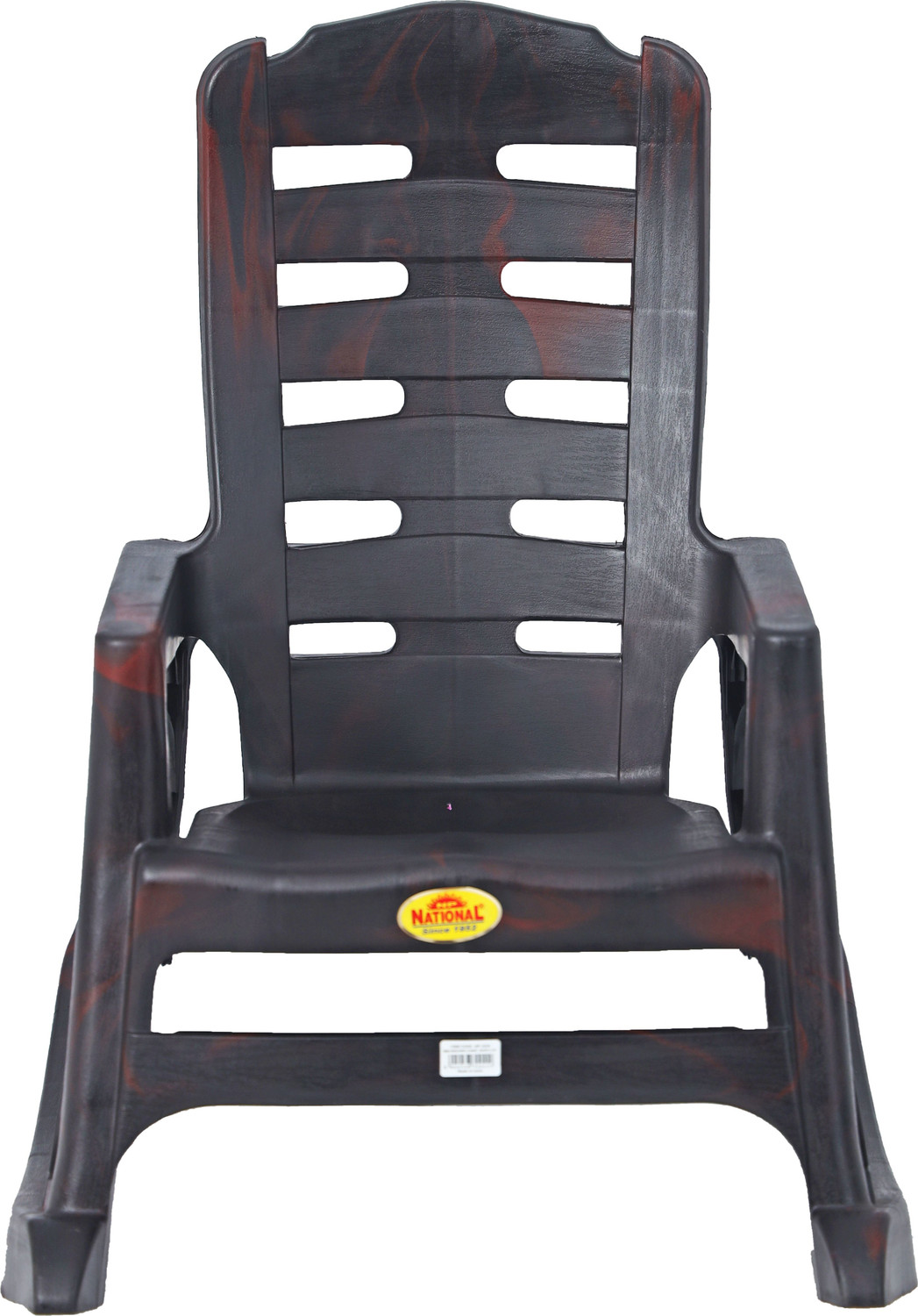 Image of Nilkamal Metal 1 Seater Rocking Chairs (Finish Color - Grey, Pre-assembled)