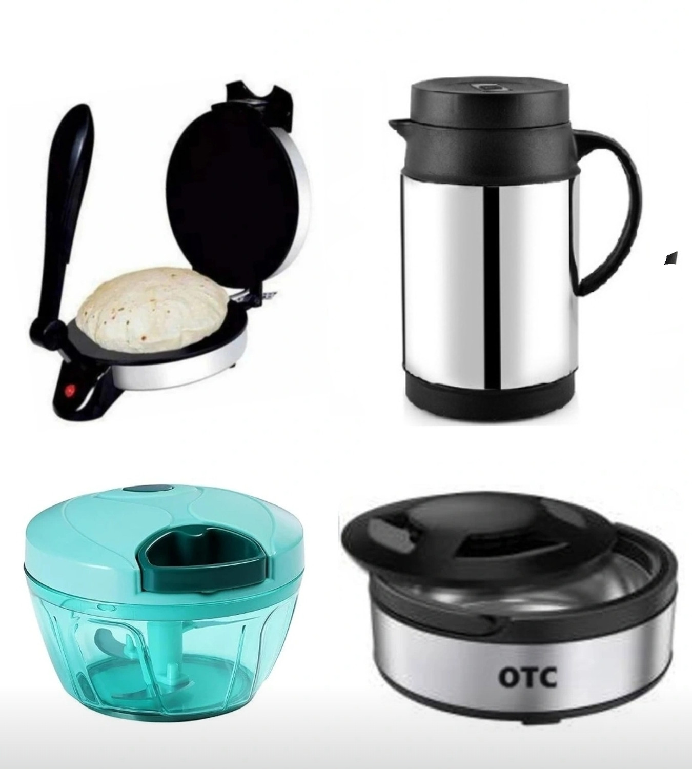 Image of Sunblaze Non Stick Electric 900 Watt Efficiency ISI Approved Roti and Khakra Maker