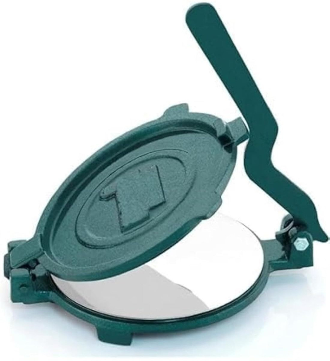 Image of forsel 6.5 in Iron Puri Maker Roti & Pathiri Dough Press Machine with Stainless Steel12 Roti and Khakra Maker
