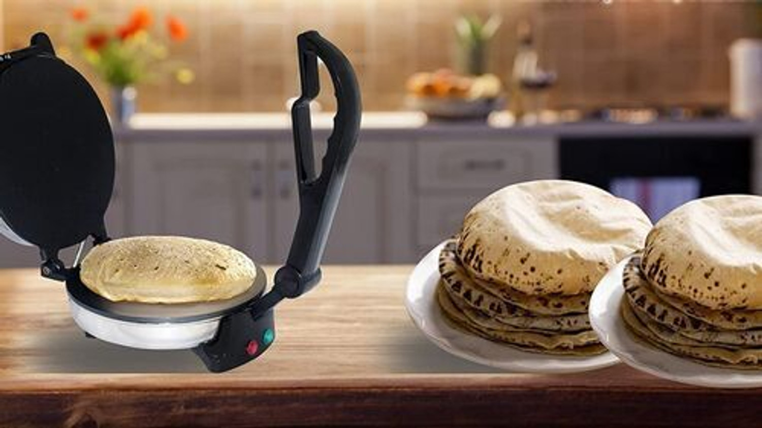 Image of OTC Electric Non Stick With 1 Year Warranty PRI-3 Roti and Khakra Maker