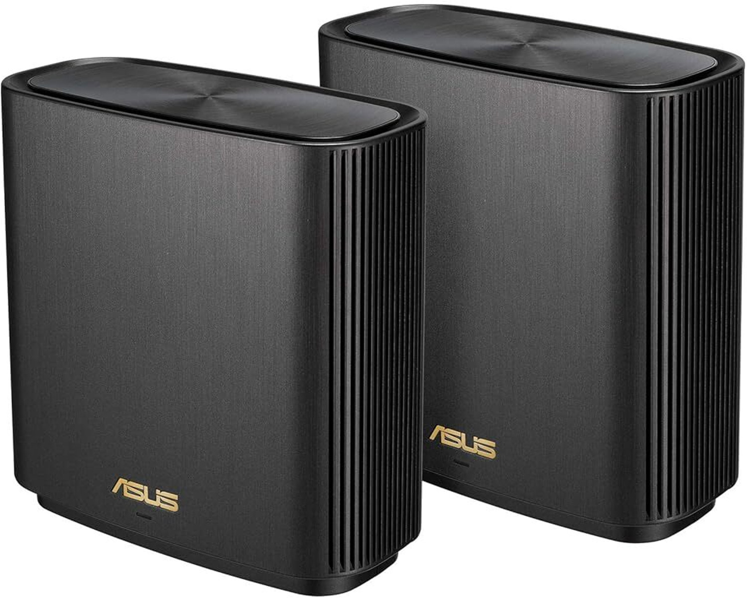 ASUS ZenWiFi AX (XT8) 2 Pack Mesh Router 2.4 GHz, 5 GHz 6600 Mbps Wifi Speed Tri Band Internal Antenna MiFi (Sim Based)