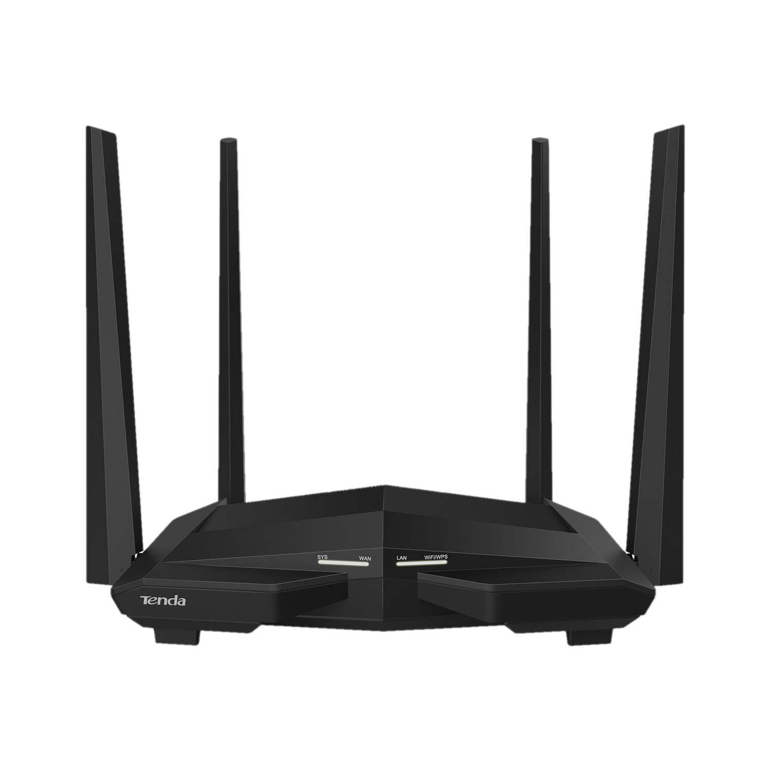 Image of TENDA N300 Wireless Router 2.4 GHz 300 Mbps Wifi Speed Single Band External Antenna ADSL (Telephone) (White)